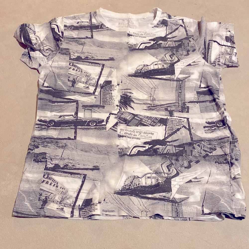 Grayscale boys shirt